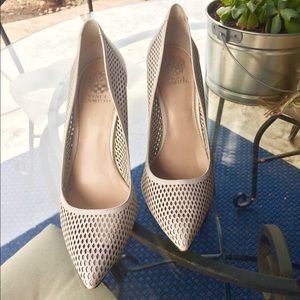 White Vince Camuto Heels